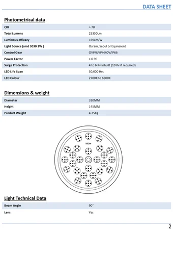 150w Led High Bay Lights