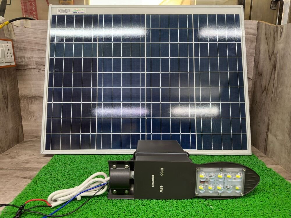 12W SOLAR SEMI INTEGRATED STREET LIGHT